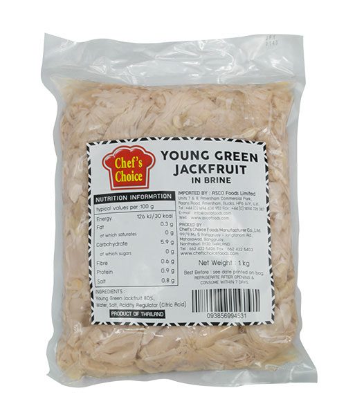 Chef’s Choice WHOLE Young Green Jackfruit in Brine Pack
