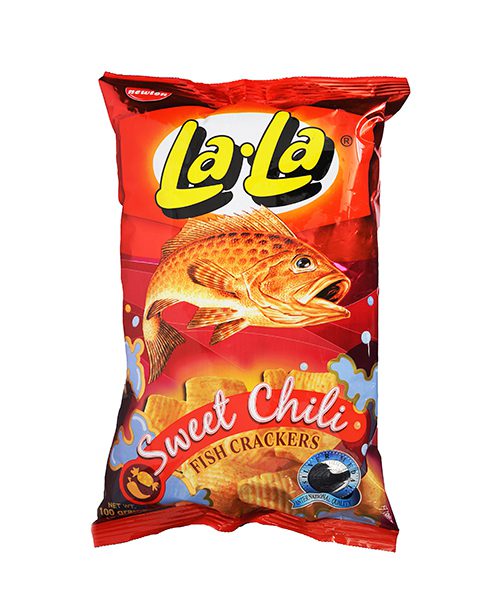 Lala Fish Crackers Sweet Chilli Flavour