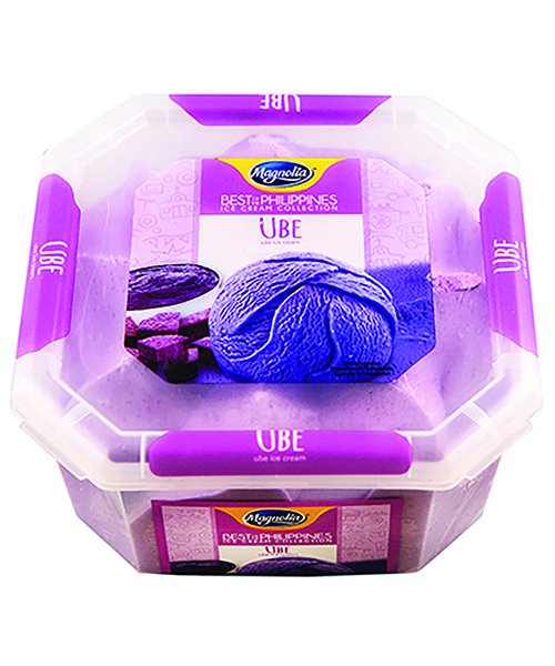 Magnolia Ice Cream:- Ube (Purple Yam) Flavour