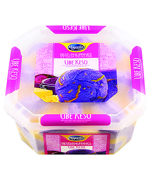 Magnolia Ice Cream:- Ube Keso (Purple Yam & Cheese) Flavour