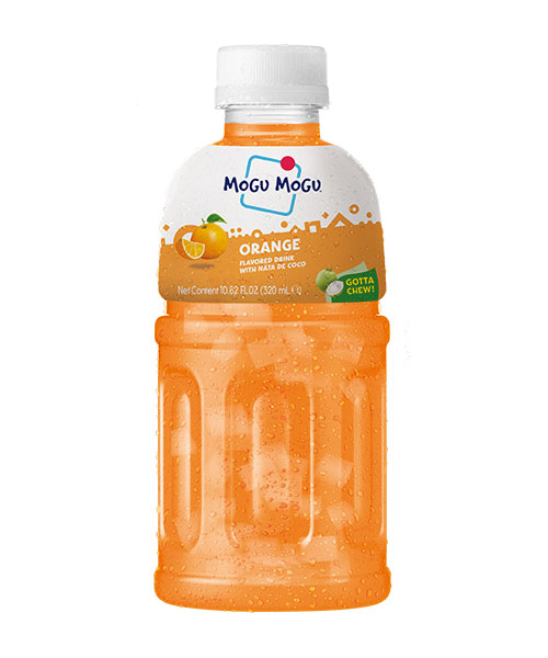 Mogu Mogu Nata De Coco Drink: Orange Flavour